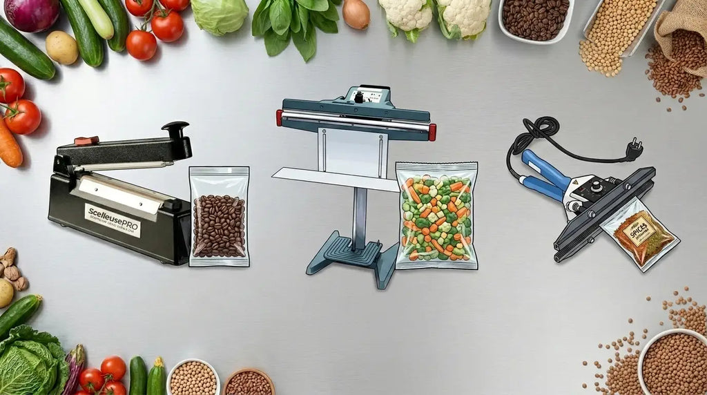 Aparat de etanșare pentru alimente