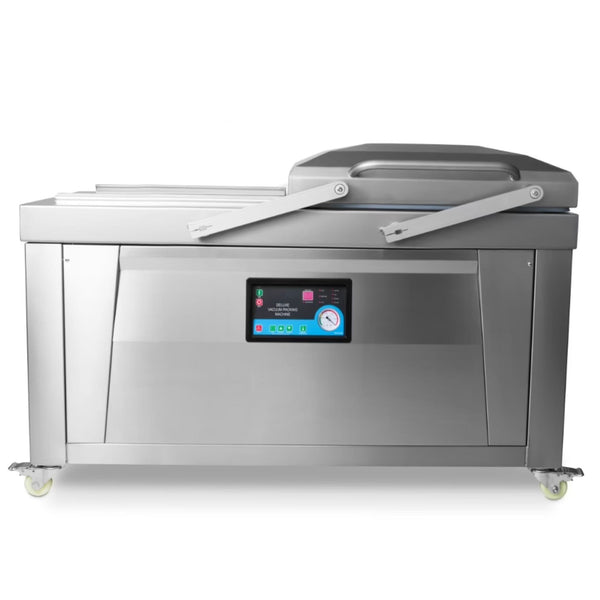 Aparat de vidat cu cameră dublu