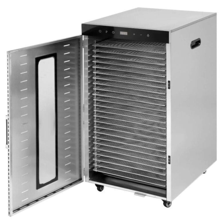 Deshidrator alimentar profesional - 24 de tăvi (2000W / 30–90°C)