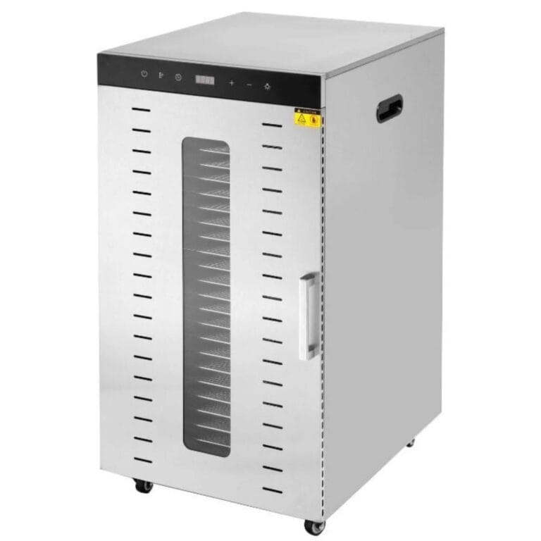 Deshidrator alimentar profesional - 24 de tăvi (2000W / 30–90°C)