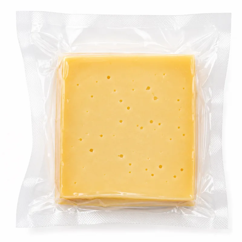 Fromage emballé sous vacuum en măcelărie